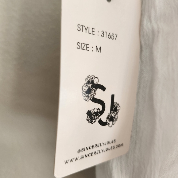 Strapless lightweight cotton jumpsuit - Picture 4 of 5